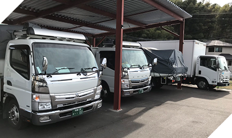 2t平ボディ車 6台